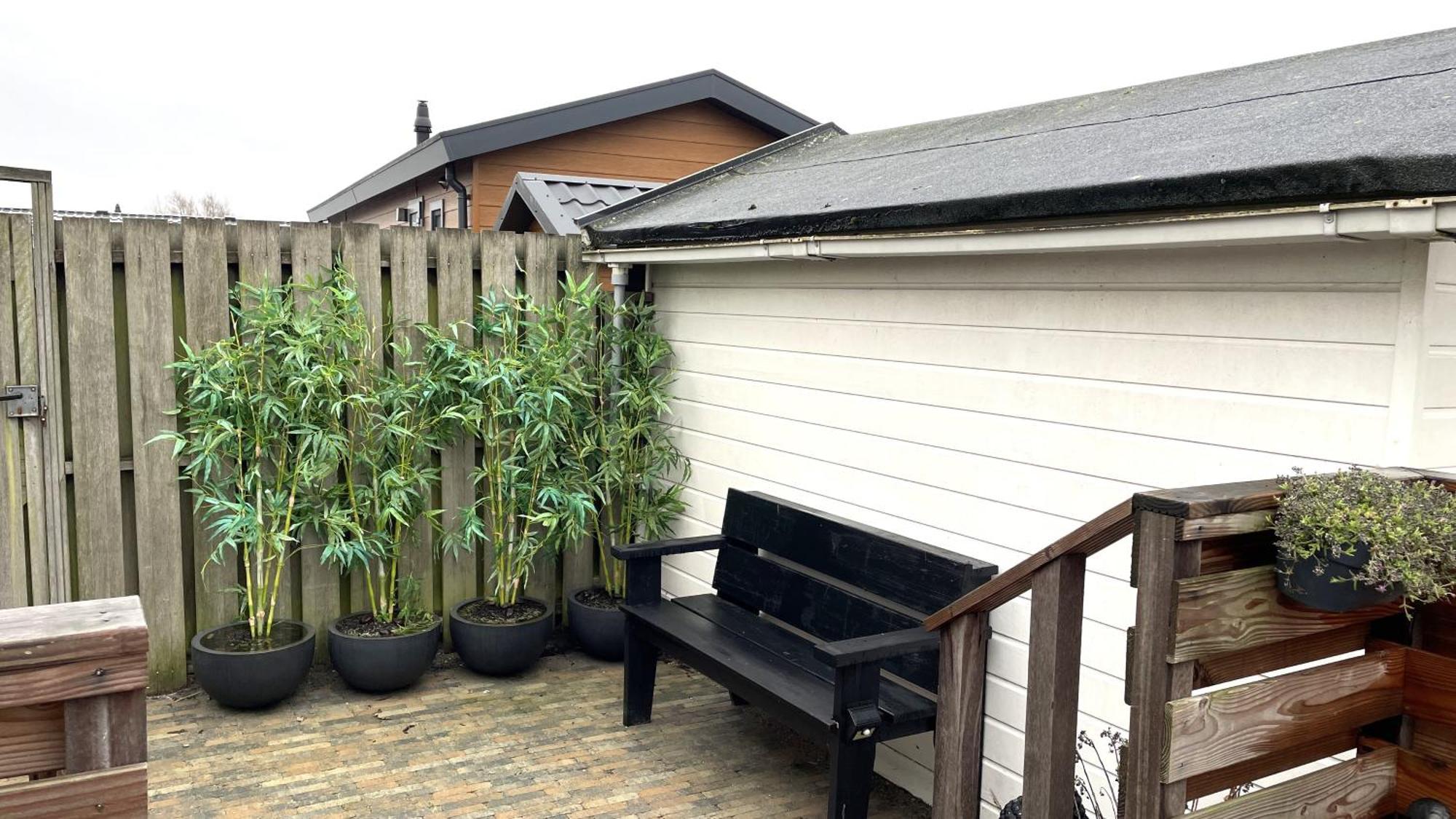 Chalet Makkum C99B Met Prive Gelegen Tuin Aan Het Water Exterior photo